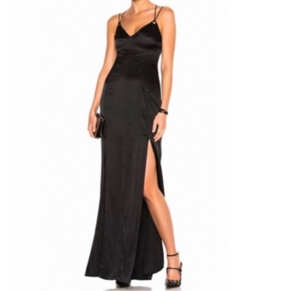 CINQ A SEPT BLACK GOWN - ZIVA DRESS - Picture 4 of 5